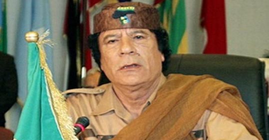 القذافي ` المعتدل ` يدعو مجدداً لـ`إسراطين` ويلوح بتأميم النفط