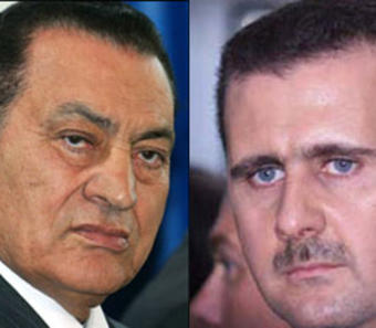 تقرير إسرائيلي: مبارك جيد لتل أبيب ، والأسد في نظر شعبه قائد طيب.. لكنه بالنسبة لنا خطر