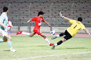 الفيصلي يخرج بالتعادل السلبي أمام المحرق