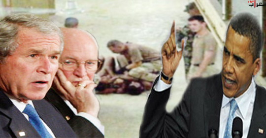 أوباما يعد بفضح وسائل التعذيب التي وافق عليها بوش في حروبه