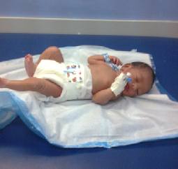 العثور على طفلة لقيطة في الشونة الجنوبية