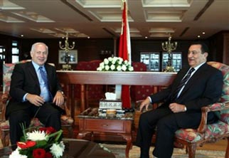 مبارك دعا نتيناهو هاتفياً للقاء قريب في شرم الشيخ