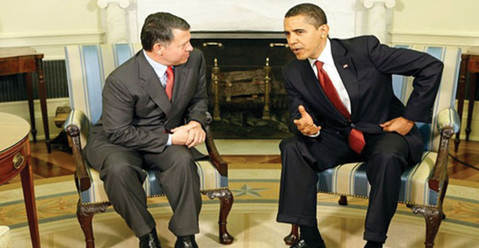 بعد مباحثات ناجحة مع الملك..أوباما يوجه الدعوة لمبارك وعباس ونتنياهو