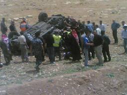 مقتل فتاة في حادث تدهور على طريق بيرين- شفا بدران