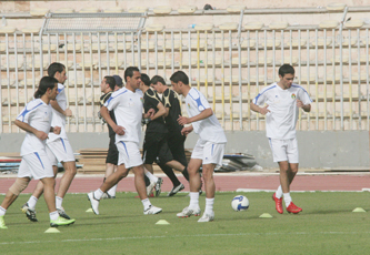 منتخبنا الوطني يجري بروفة حقيقية للقاء زيمبابوي الودي