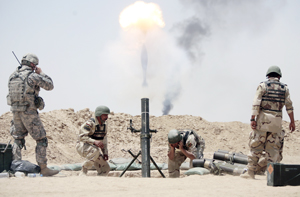 جندي امريكي يقتل 5 من زملائه داخل معسكر في بغداد