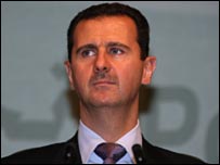 الاسد: فشل المفاوضات مع اسرائيل يعطي الحق بالمقاومة