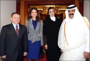 أمير قطر في عمّان الأحد