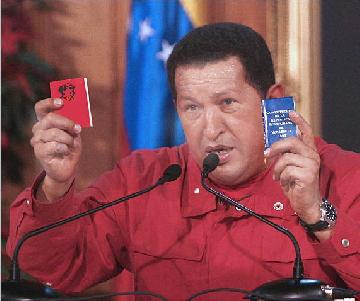 تشافيز يتهم ال(C.I.A) بالوقوف وراء الاضطرابات في ايران