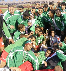 الوحدات بطلا لكأس السوبر الأردنية