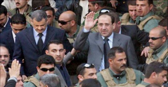 نجاة المالكي من محاولة اغتيال نفذها أحد أفراد حمايته