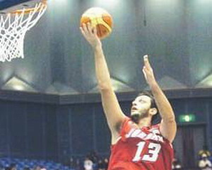 منتخبنا الوطني لكرة السلة يخسر امام ايران في بطولة اسيا