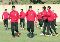 منتخبنا الوطني ينهي استعداداته للقاء نيوزيلندا