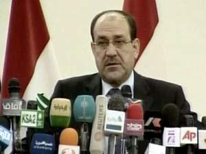 سنة العراق يرفضون تولي المالكي منصبه لولاية ثانية