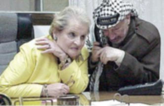 دبابيس صدر أولبرايت .. رسائل سياسية بليغة