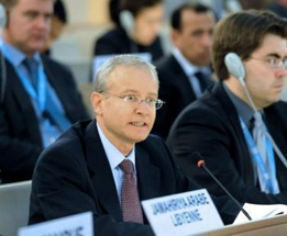 مجلس حقوق الانسان يعتمد تقرير غولدستون حول الحرب على غزة