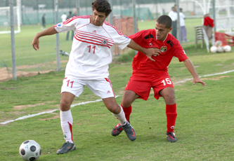 منتخبنا الشاب يتفوق على لبنان في الدورة الرباعية الكروية
