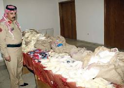 ضبط حبوب مخدرة وترب حشيش في منطقة العدوانيات