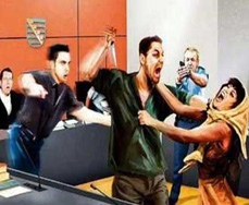 تلقت 16 طعنة في ثلاث دقائق.. زوج مروة الشربيني يصف للمحكمة تفاصيل مقتل زوجته