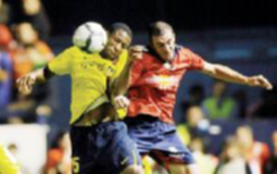 اوساسونا يخطف نقطة من برشلونة في الوقت القاتل