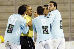 لا ركلة جزاء للفيصلي والعدوان يرفض ويطالب باستمزاج رأي خبير