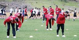 حمد يستدعي الصيفي لمنتخب الكرة ويركز على الشق الهجومي في التدريب