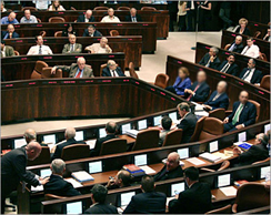 الكنيست يصادق على قانون بإجراء استفتاء عام على أي انسحابا من الأراضي المحتلة