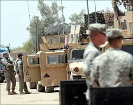 الجيش الأمريكي يقتحم ويخرب سفارة الجزائر بالعراق