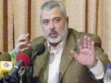 هنية: تقريران إسرائيليان وراء تعبئة المصريين ضد غزة