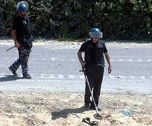 العثور على مخزن أسلحة من بقايا الجيش الأردني غرب نابلس