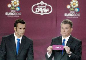 قرعة متوازنة لتصفيات كأس أوروبا 2012