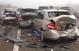 وفاة مواطنين في حادث تدهور على اوتوستراد الزرقاء