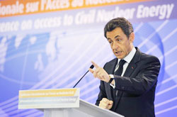 ساركوزي: الأردن سيكون مقرا لأول مركز خارجي للتدريب النووي