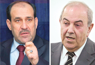 القاعدة تتوعد بحملة عسكرية..علاوي: المالكي لن يعود إلى رئاسة الحكومة