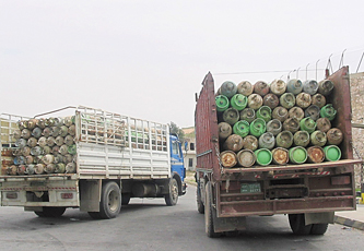 شوارع عمان خالية غدا من سيارات الغاز