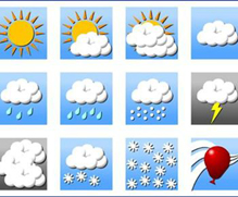 طقس دافئ إلى حار نسبيا حتى الأحد