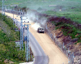 تحركات اسرائيلية برية وجوية في المنطقة الحدودية مع لبنان