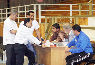 أندية طائرة الممتاز تواصل قصفها للاتحاد وتطلب من (الاولمبية) التدخل