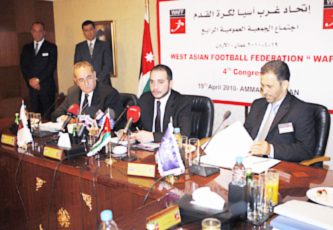 تجديد الثقة بالأمير علي رئيساً لاتحاد غرب اَسيا لكرة القدم