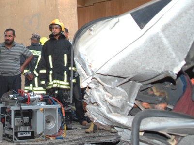 التعرف على جثتي اثنين من وفيات حادث ضبعة