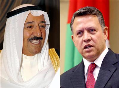 الأردن حكومة وشعبا وأرضا ترحب بسمو أمير دولة الكويت