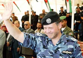 الملك يتابع تمرينا امنيا نفذته وحدات من المديرية العامة لقوات الدرك