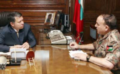 جلالة الملك يشرّف منزل الصرايره