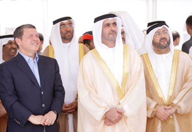 الملك يرعى حفل اطلاق المرحلة الاولى لمشروع مرسى زايد في العقبة