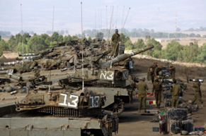 حريق ضخم يطال موقعا اثريا في الجولان المحتل جراء تمارين لجيش الاحتلال