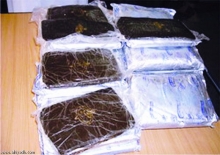 الجمارك تحبط تهريب167 كيلوغراما من مادة الحشيش