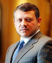 الملك يزور ديوان عزاء عشيرة الحياصات معزيا بوفاة المرحوم محمود الكايد