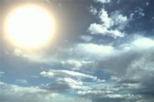 طقس حار نسبيا الى حار حتى الاحد