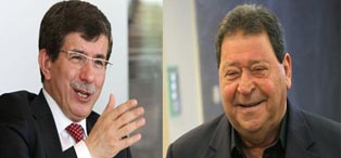 لقاء سري بين أليعازر ووزير خارجية تركيا في بروكسل