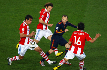 إسبانيا تخطف بطاقة التأهل بهدف نظيف على حساب الباراجواي